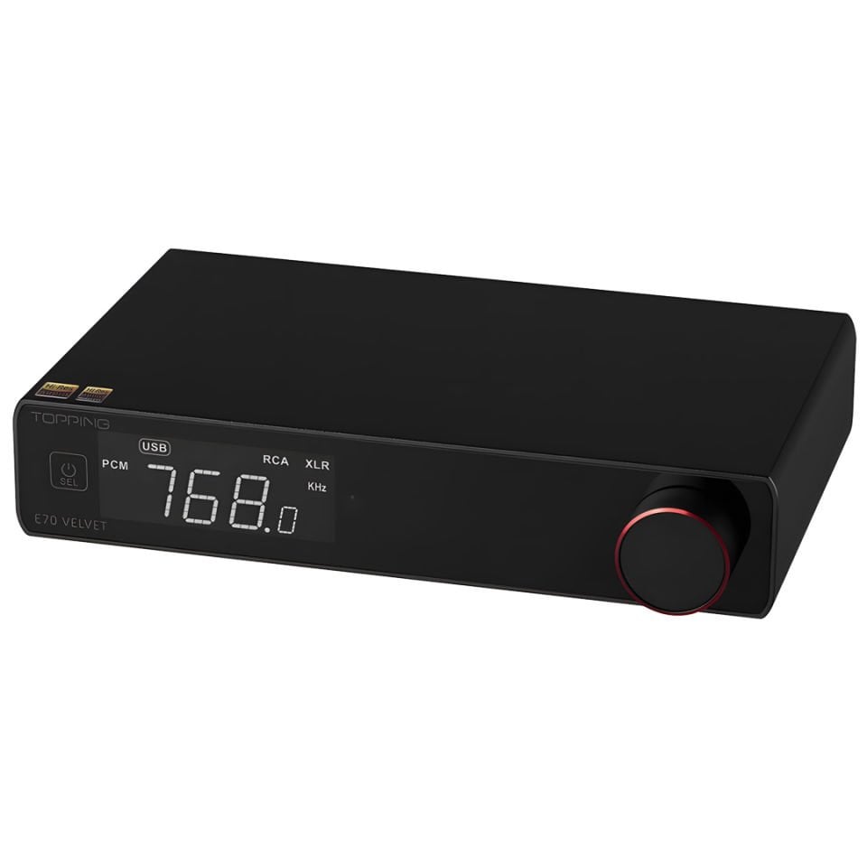 E70 VELVET DAC | Black