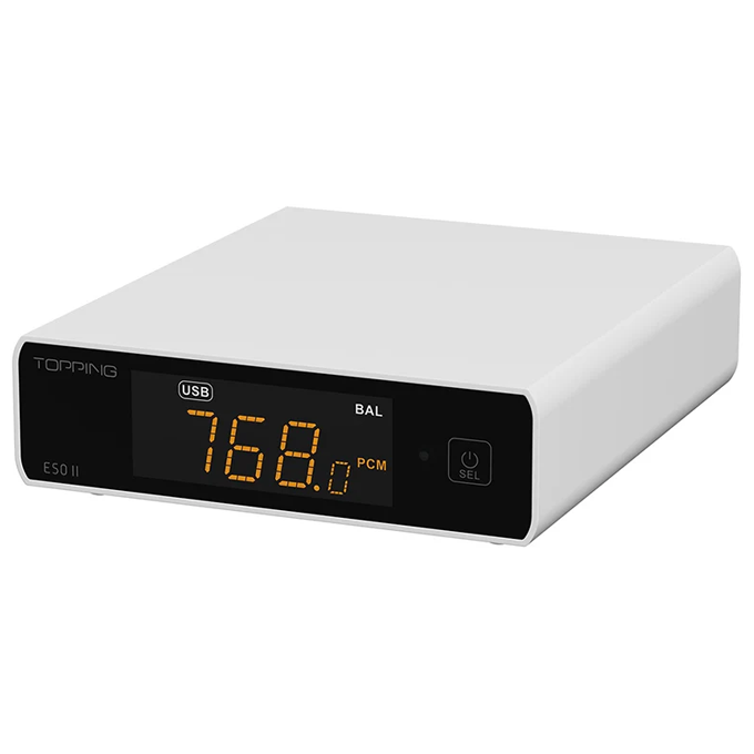 E50 II AK4497S Desktop DAC | White