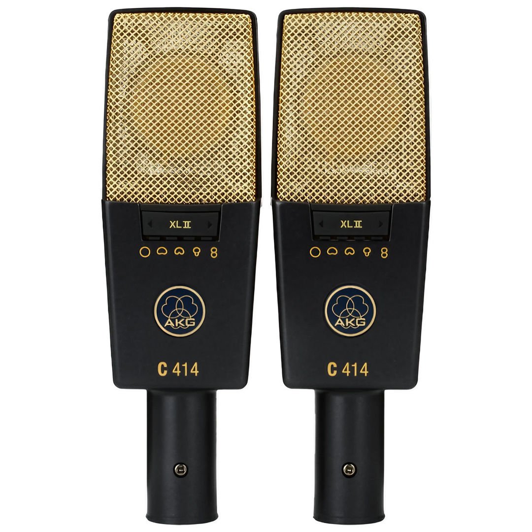 R*e様 AKG C414 XLII STEREO SET コンデンサーマイク AKG C414 XLII Stereo Set | Geniş Diyafram Multi-Pattern Kondenser