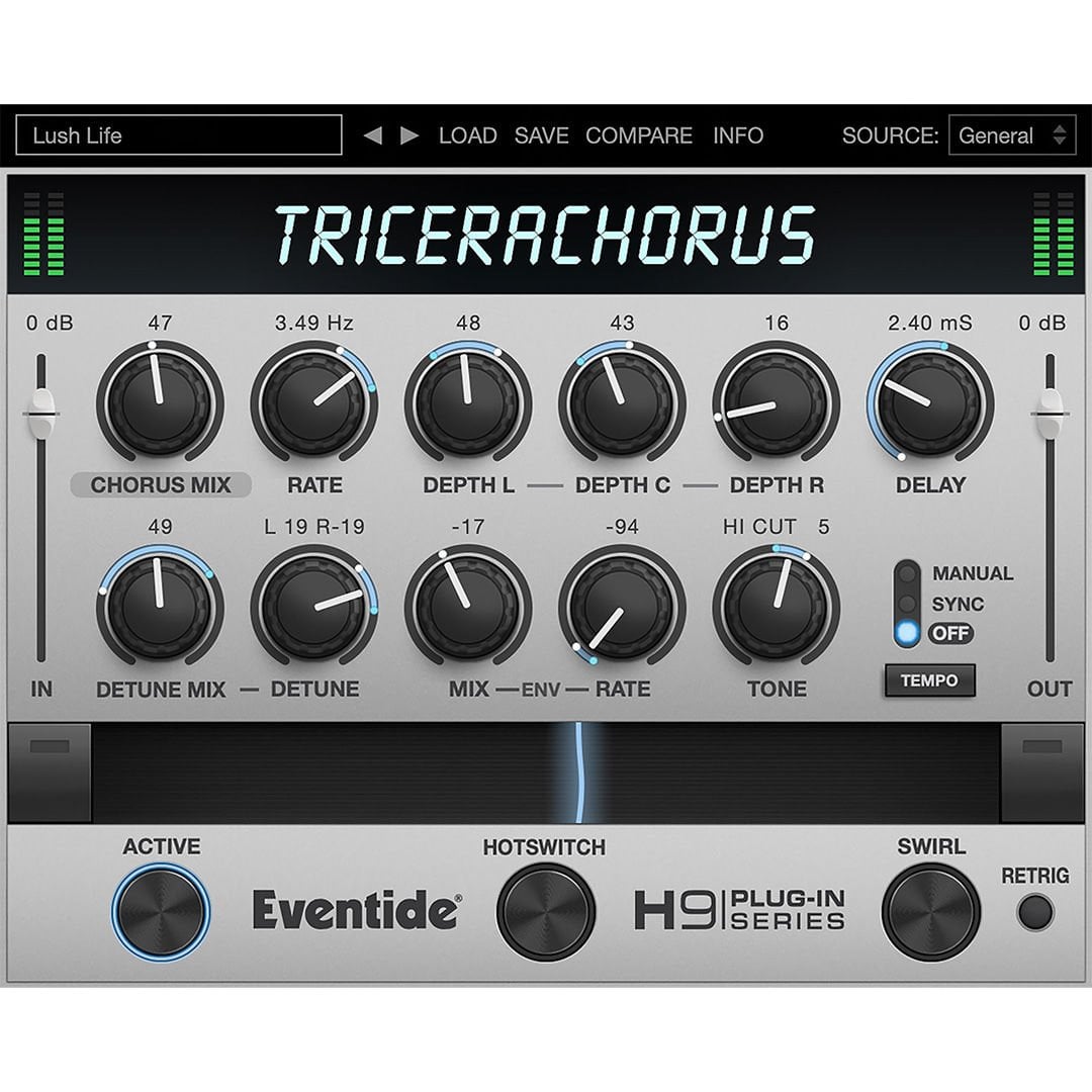 TriceraChorus Vintage Tri-Chorus Plug-in