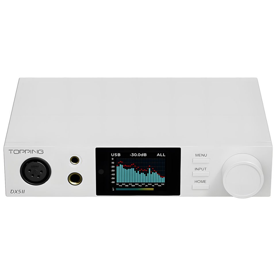 Topping Audio DX5 II Dual ES9039Q2M Desktop DAC & Headphone