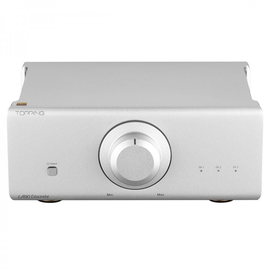LA90D Discrete Amplifier | Silver