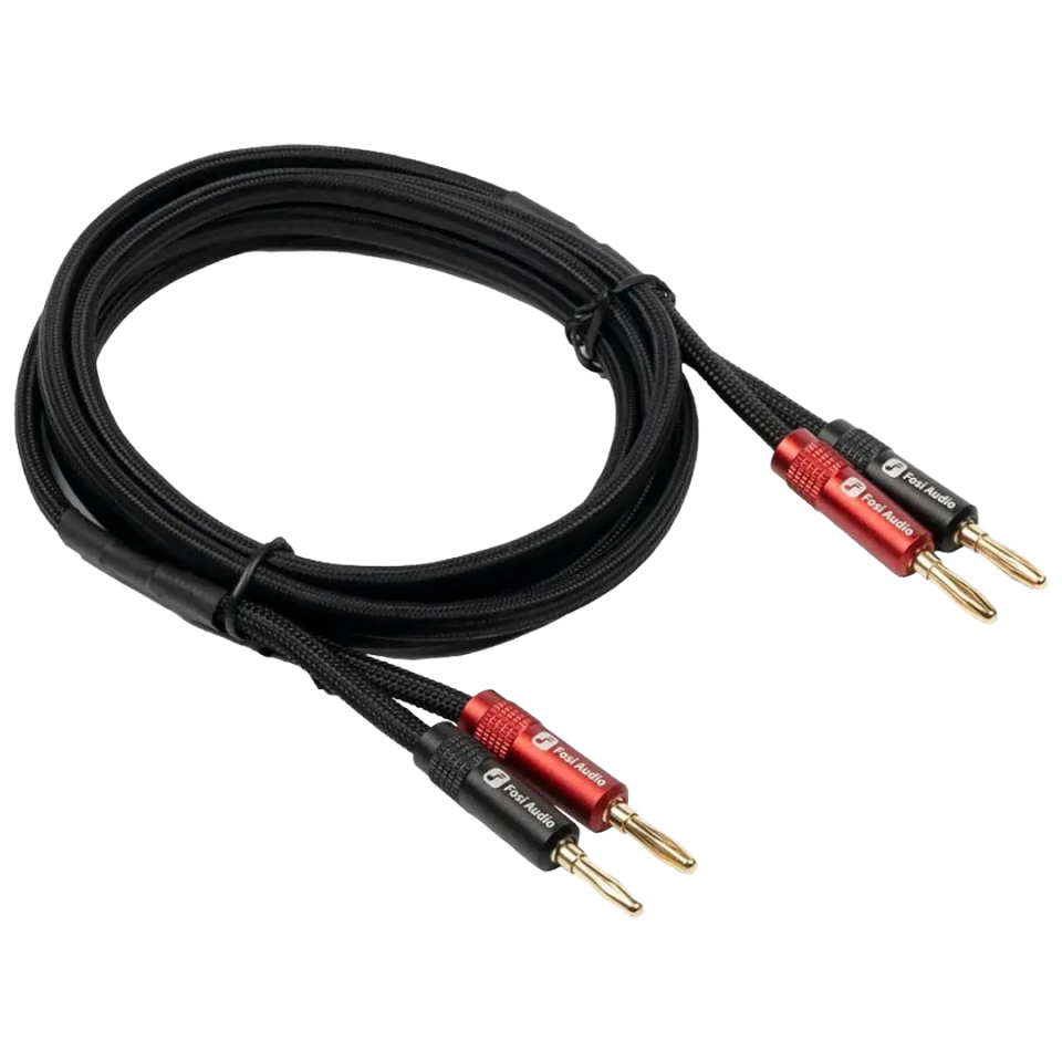 Oxygen-Free Copper Speaker Cables (2 Çift) | 1.8mt
