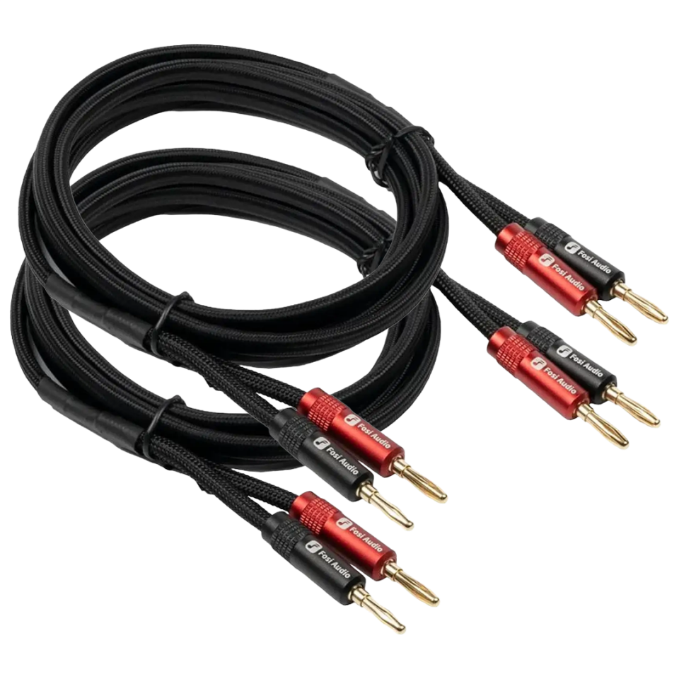 Oxygen-Free Copper Speaker Cables (2 Çift) | 1.8mt