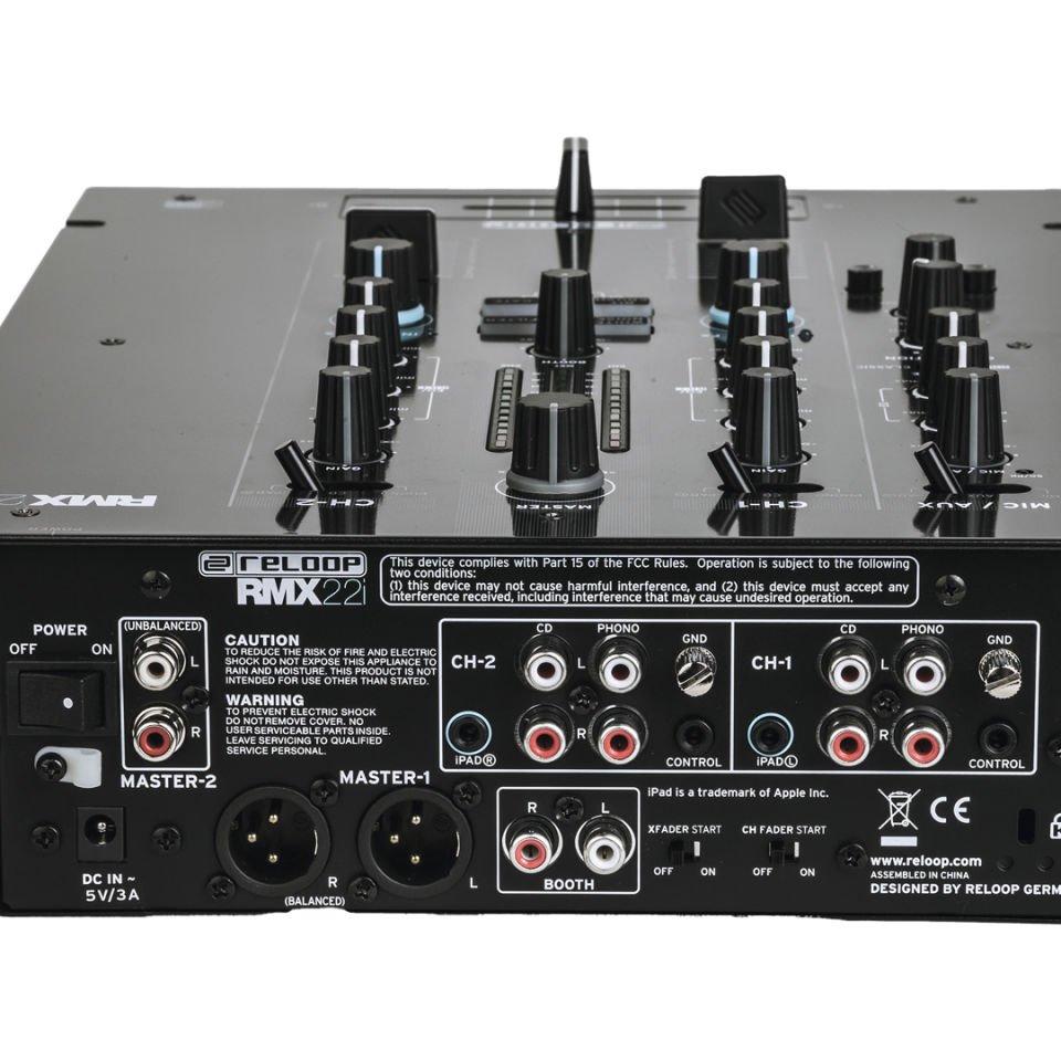 RMX-22i | Digital FX DJ Mixer | 2+1 Kanal Dijital DJ Club Mikseri