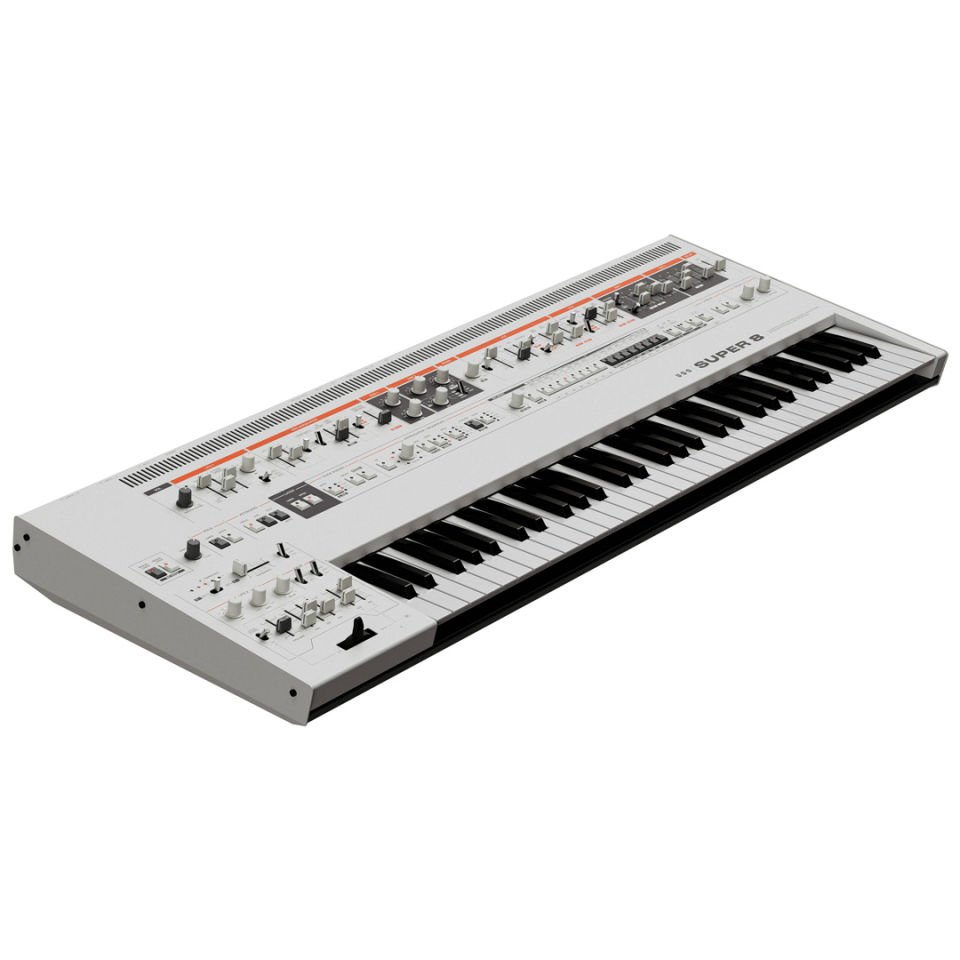 UDO Audio Super 8 Grey | 61-Tuş 16-Voice Polyphonic, Bi-Timbral