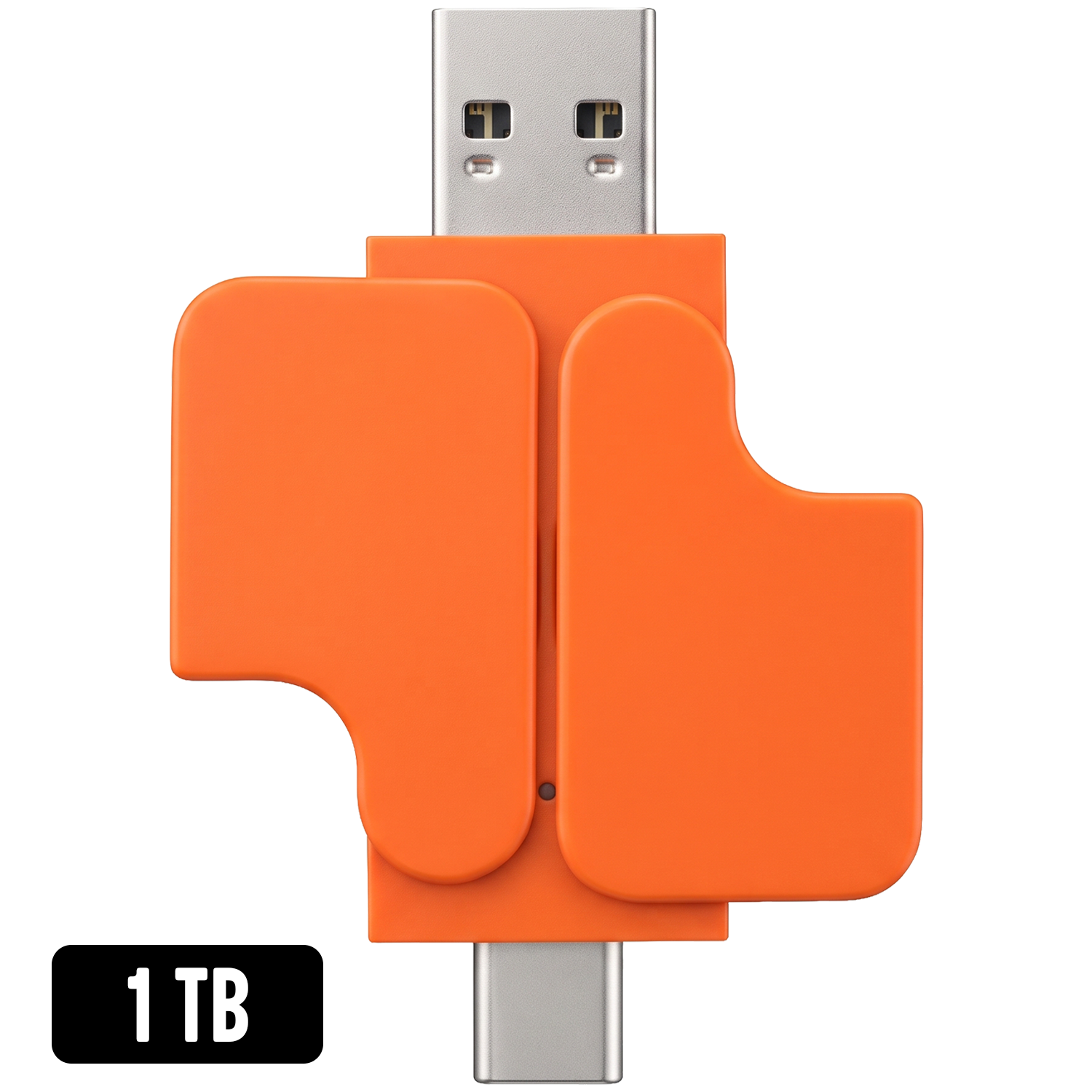 Chroma USB Drive for DJs 1TB | Orange