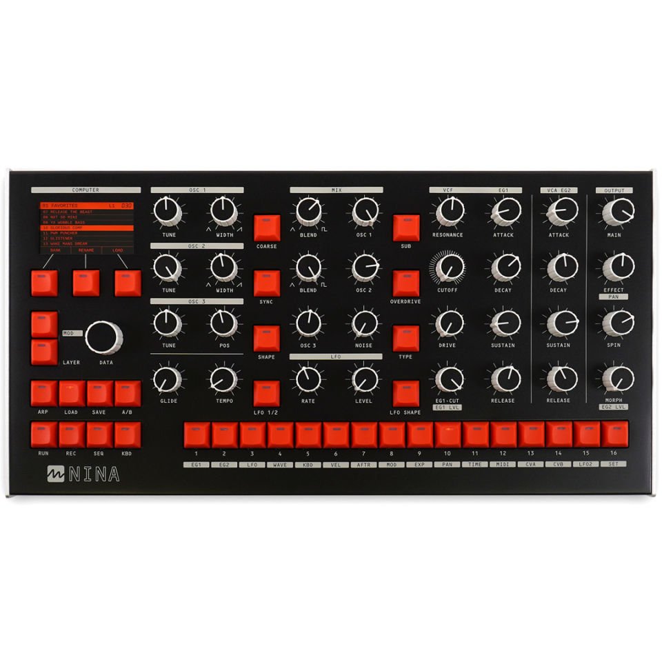 Polyend Play | 8 Audio Track, 8 Polyphonic MIDI Track, 64-Step