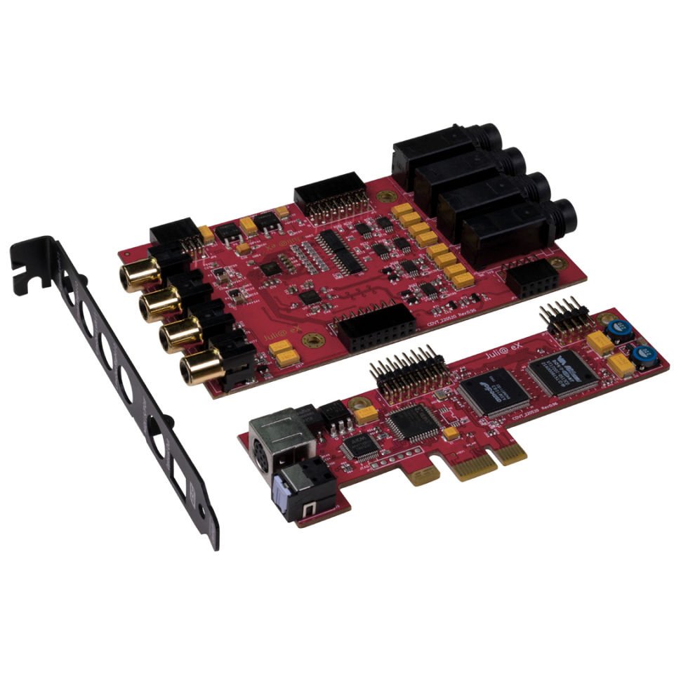よよよカート Esi Audio Juli@ eX | 32-bit / 192 kHz PCIe Referans Ses Kartı