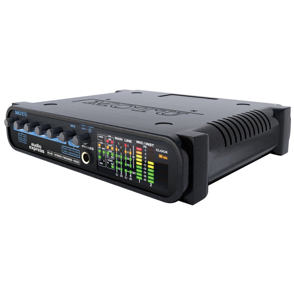 MOTU Audio Express オーディオインターフェイス Motu Audio Express Hybrid | 6x6 USB / FireWire Ses Kartı: 2 Mic/Hi