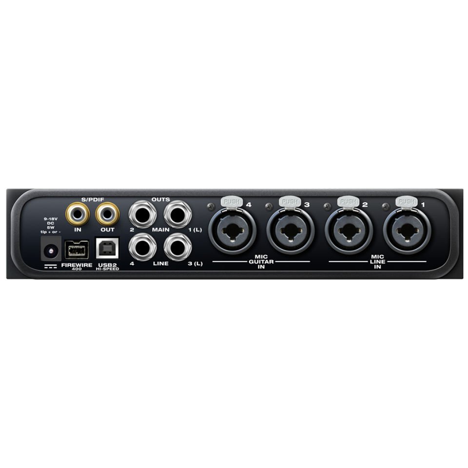 Motu 4pre | 4 Kanal Mikrofon Preamp 24bit/96kHz Ses Kartı (USB2.0