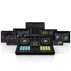 reloop BUDDY audio-technicalヘッドホン付き Reloop Buddy - 2 Kanal DJ Kontrolör / Controller
