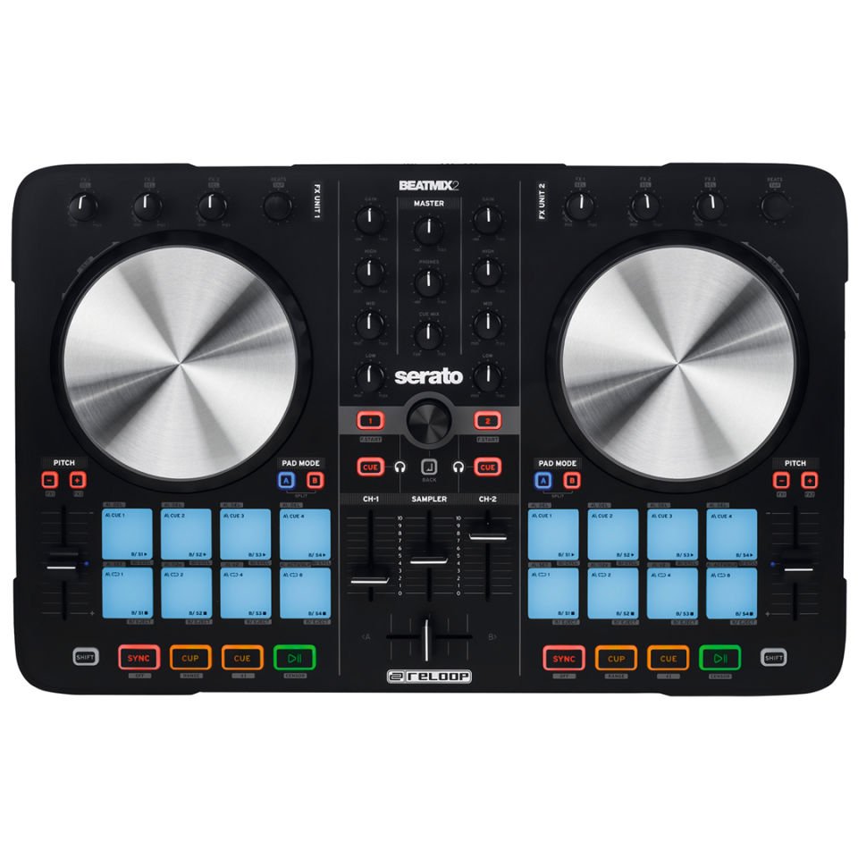 Reloop Beatmix 2 MK2 - 2 Kanal Serato Pad'li DJ Kontrolör / Controller