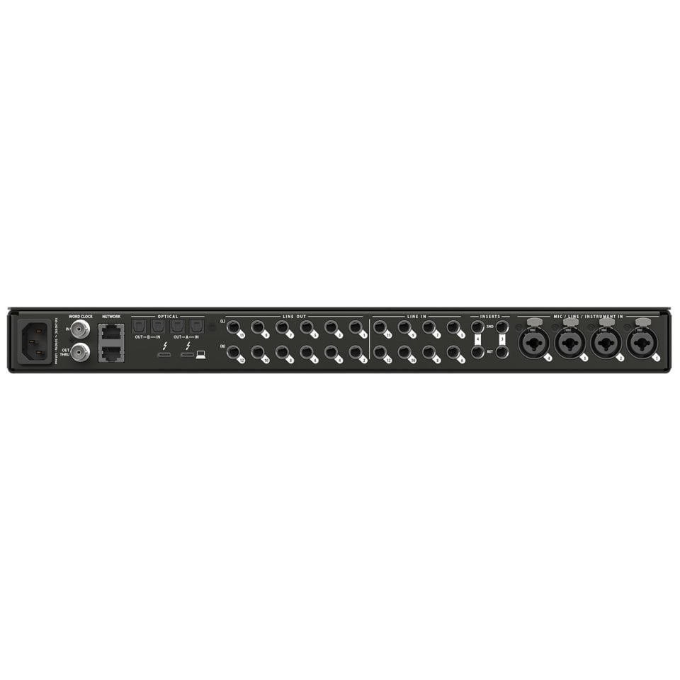 848 28 x 32 Thunderbolt 4/USB4 Audio Interface with AVB