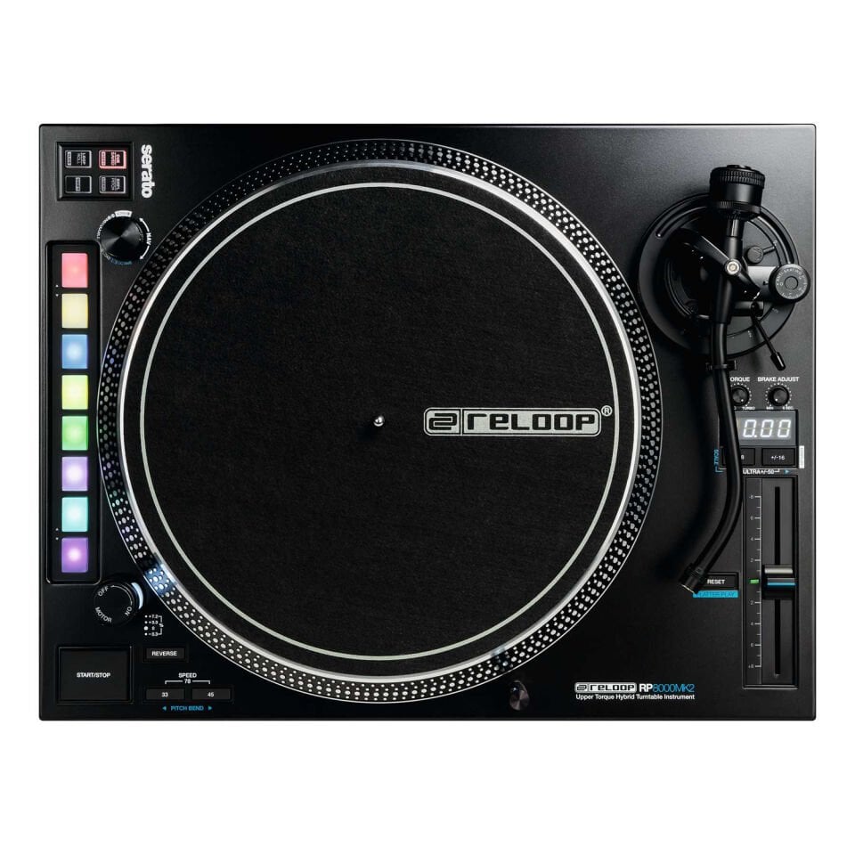 ほぼ新品未使用 RELOOP RP-8000MK2 Reloop RP-8000 MK2 - Direct-Drive DJ Pikap / Turntable