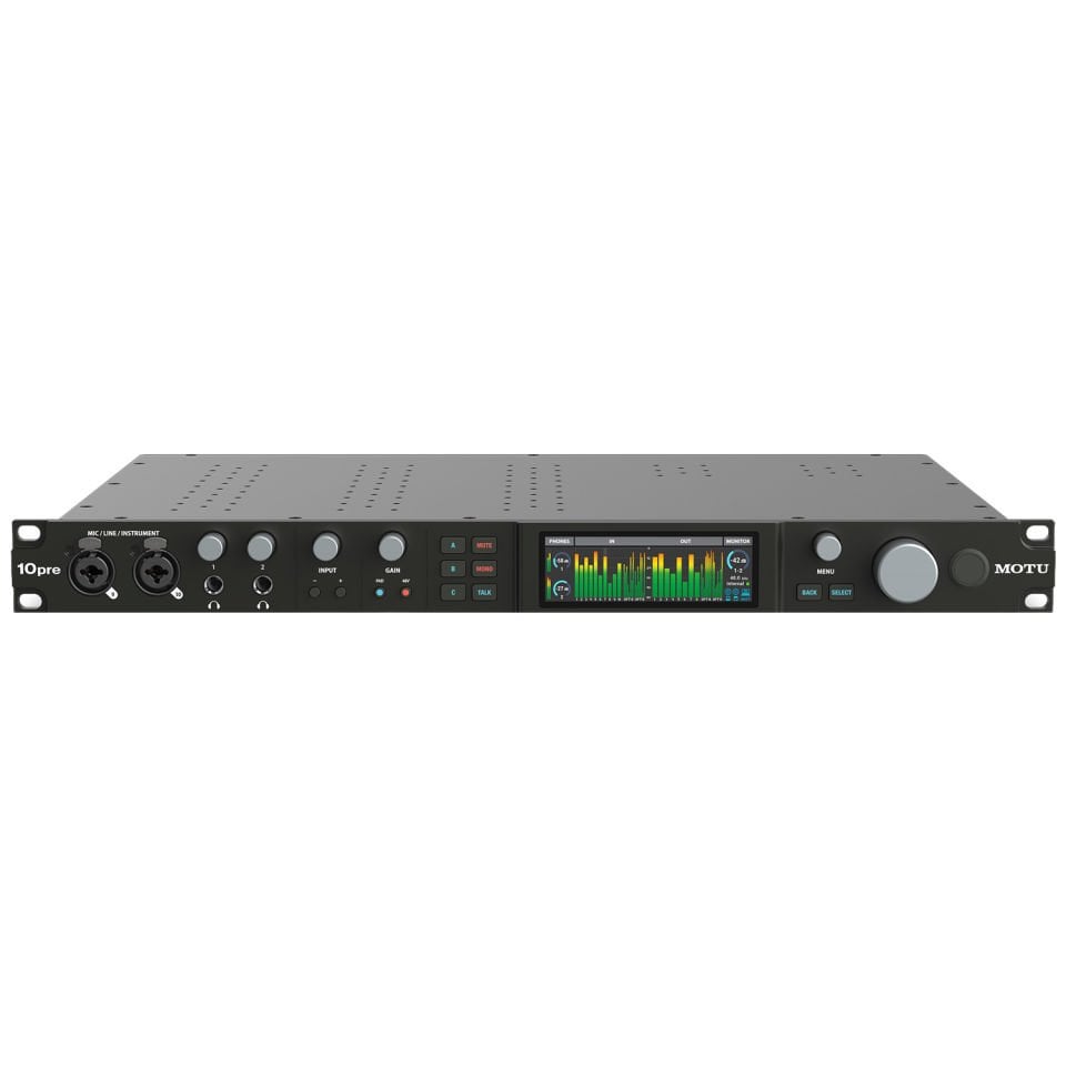10pre Thunderbolt 4/USB4 Audio Interface
